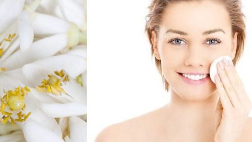 Tonico viso al acqua aromatica di fiori d’arancio