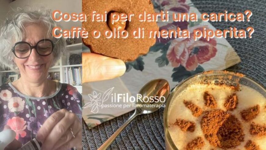 Cosa fai per darti una carica? Caffè o olio di menta piperita? 