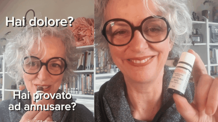 Hai dolore, hai provato ad annusare?